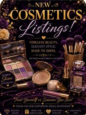 Unlisted Cosmetics As Shown Live